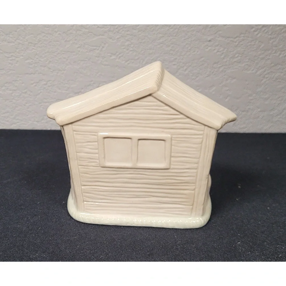 Vintage 1980s/90s Giftco Inc. Single-piece Porcelain Nativity Scene Figurine